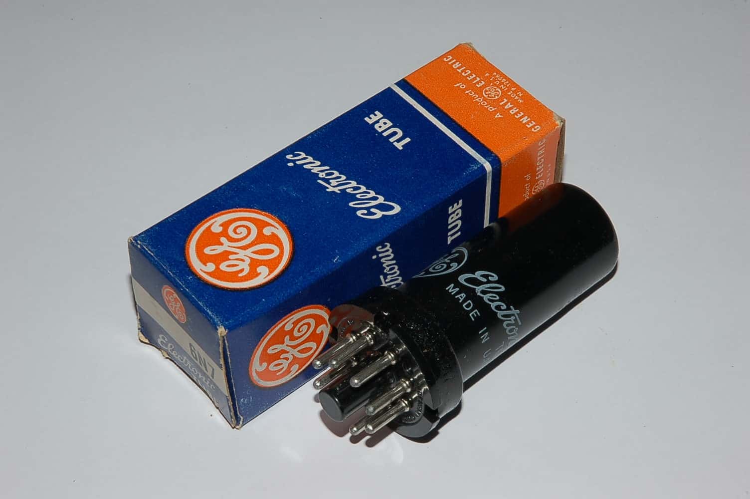 6N7 Röhre = VT96 Doppeltriode Oktal Uf 6,3V