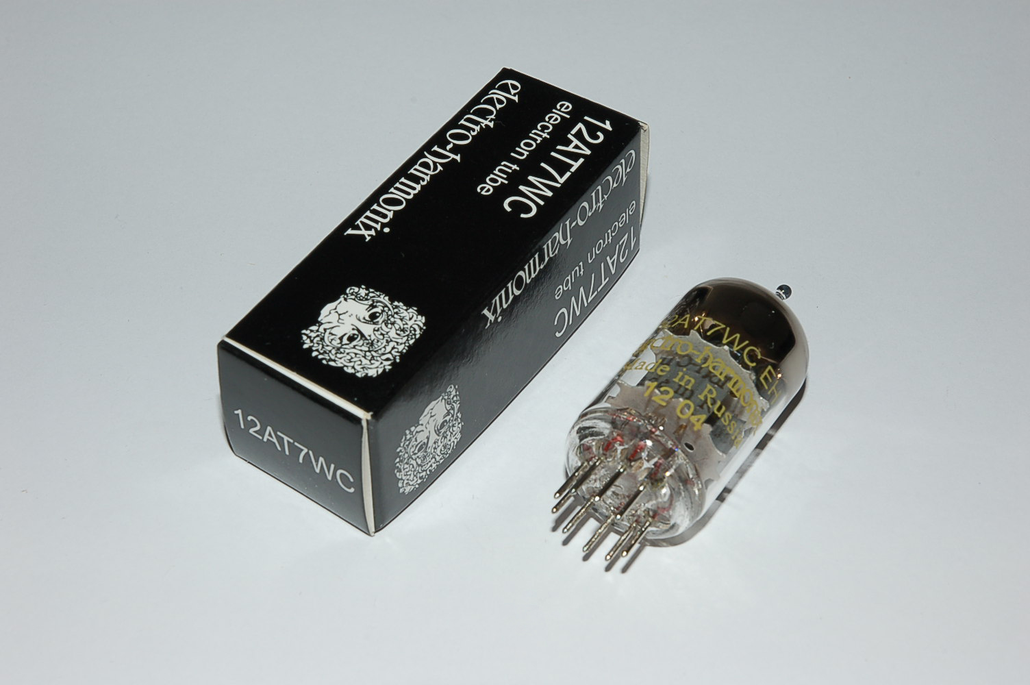 12AT7WC EHX  doubletriode V1+low mic+lownoise Röhren Set