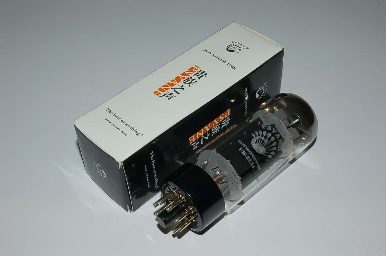 UK EL34 PSVANE blackplate tube
