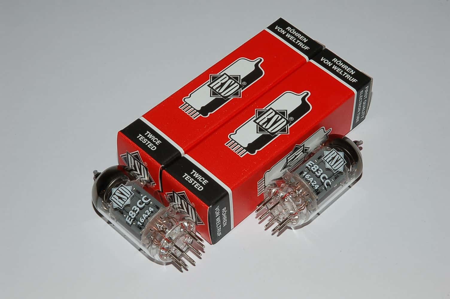 E83CC RSD longlife Audio tube V1+low mic+lownoise Röhren Set