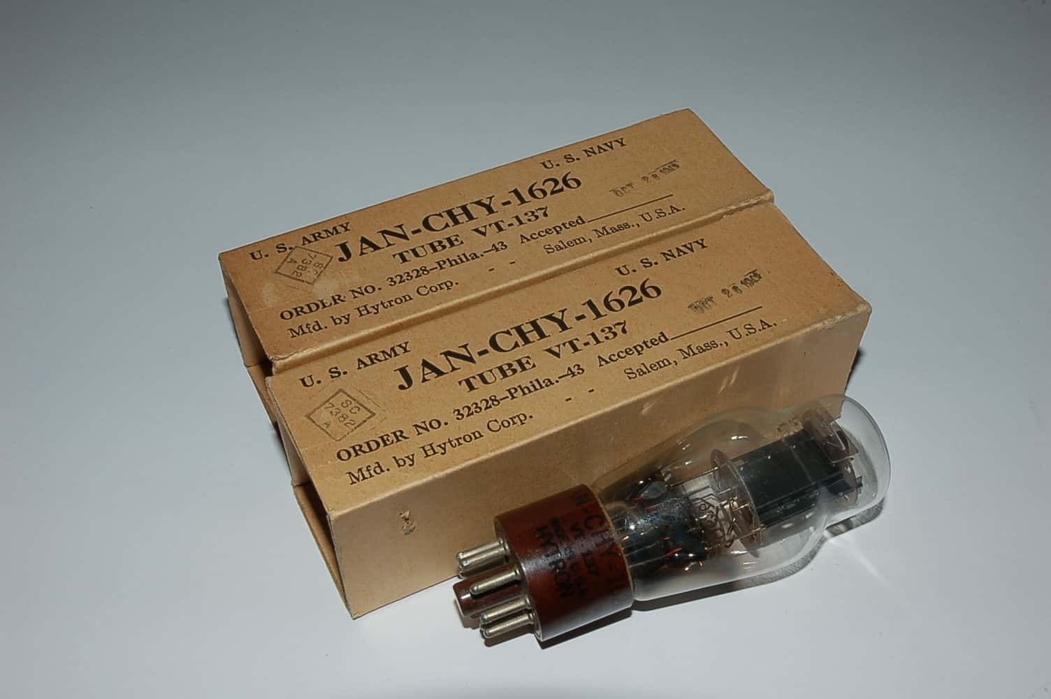 1626 (=VT137)Power Triode matched Pair