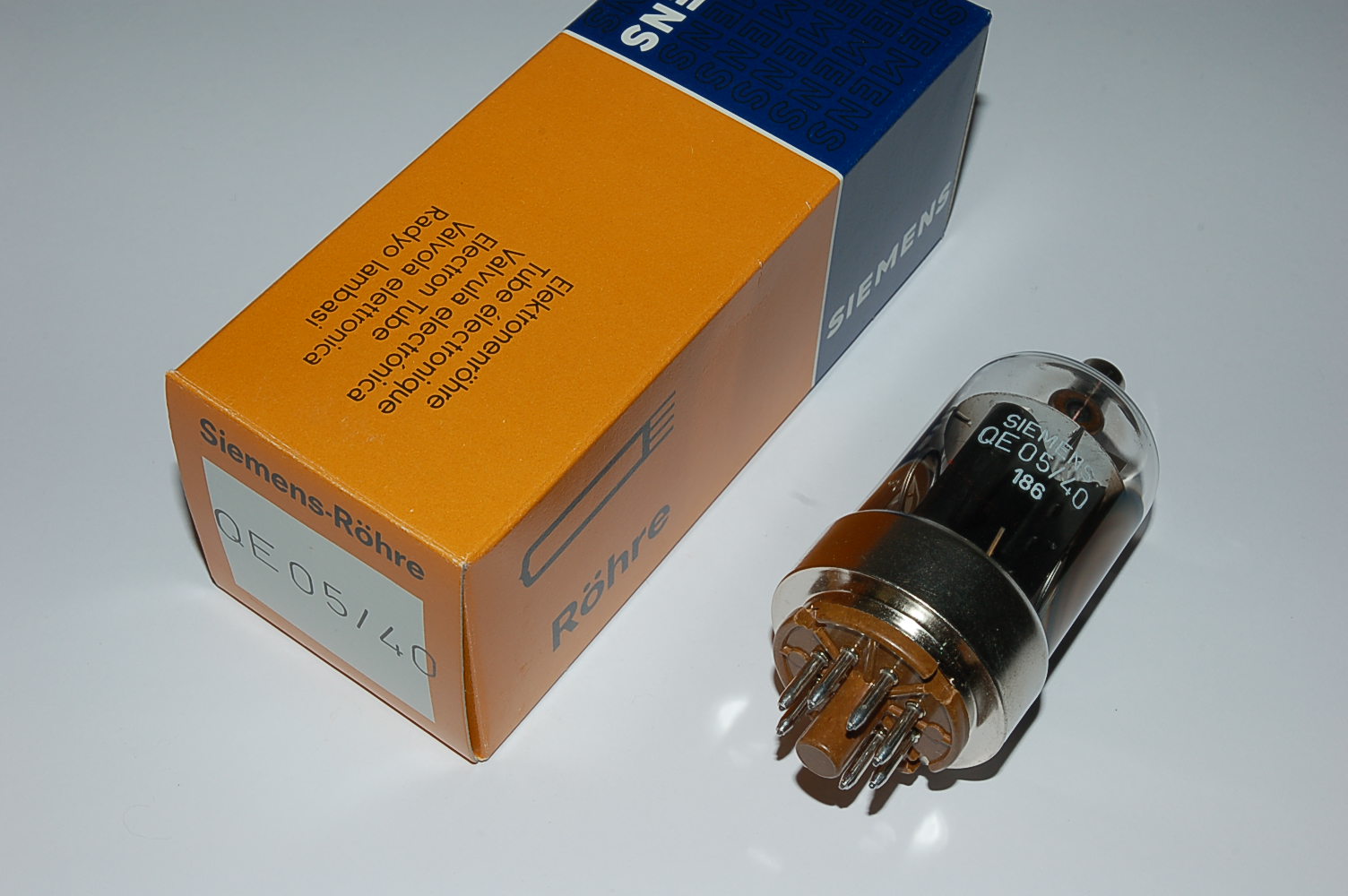 6146B Pair QE05-40 Siemens NOS Röhren BTB matched Paar