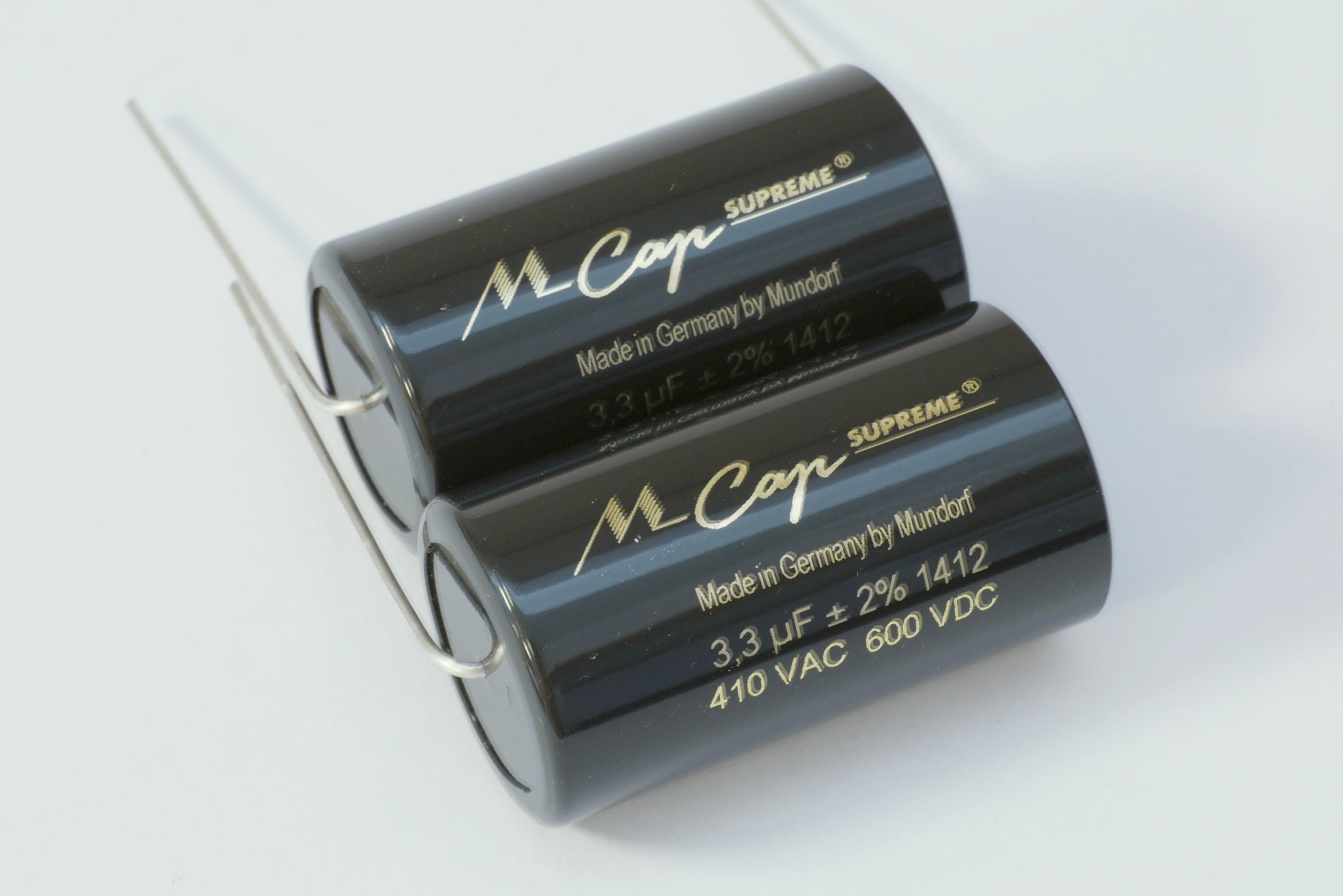 Filmcap 3,3uF/600V  30x56mm Mundorf MKP MCAP Supreme