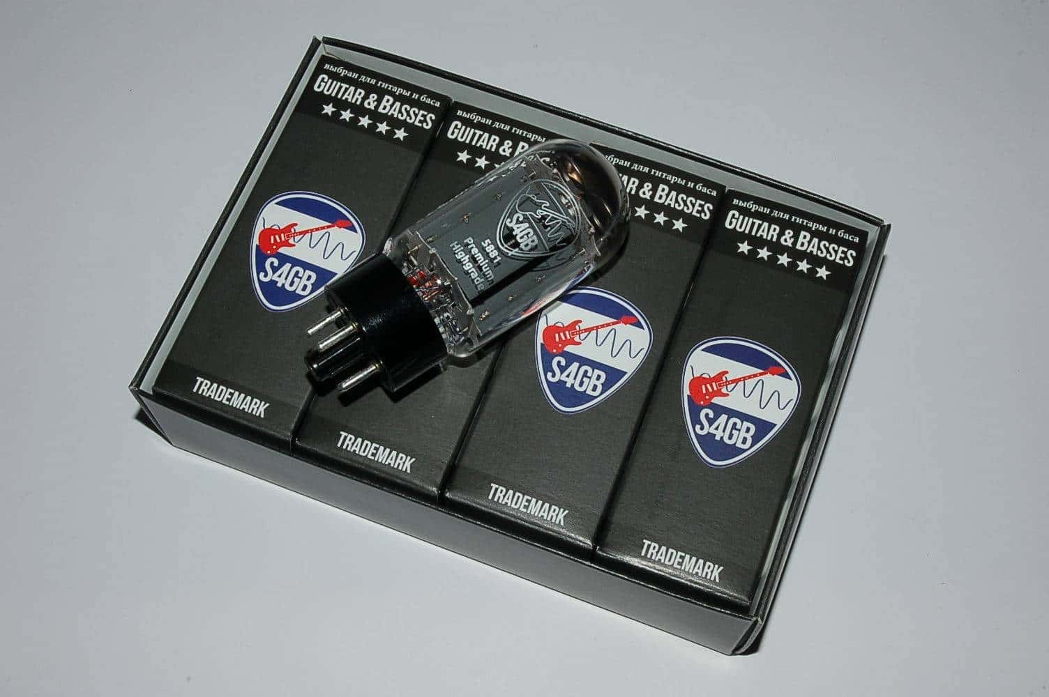 5881 Premium S4GB tube Quad Röhren BTB matched Quartett