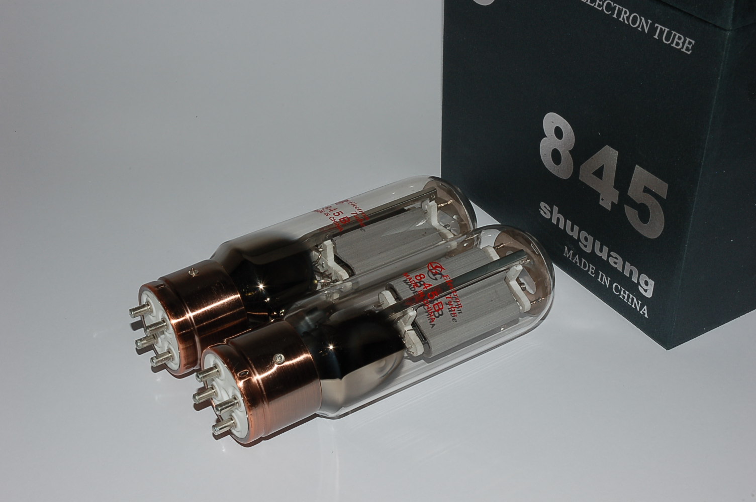 845B Pair 845-B Shuguang tubes Röhren BTB matched Paar