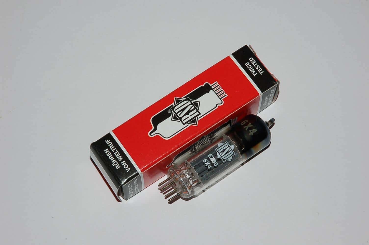 EZ90 =6X4 6Z31 CV4005) tube Zweiweg Gleichrichterröhre