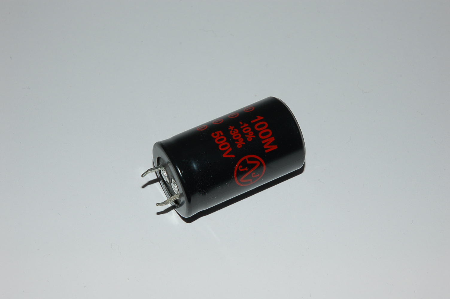 Elko100uF/500V Radial Print JJ Serie TE d=25mm, h=42mm