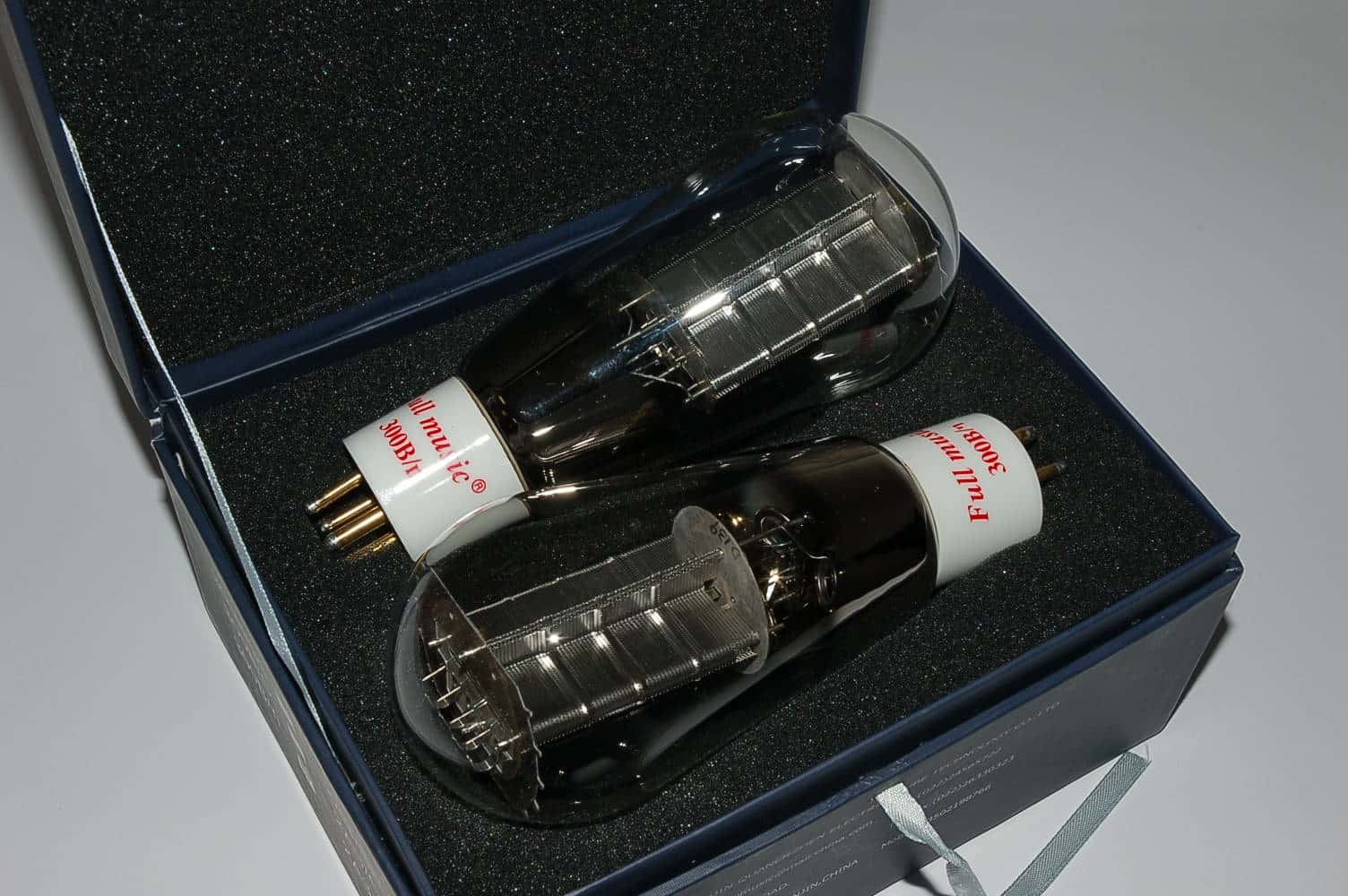 300B/n TJ/Fullmusic Globeshape factory matched tube pair