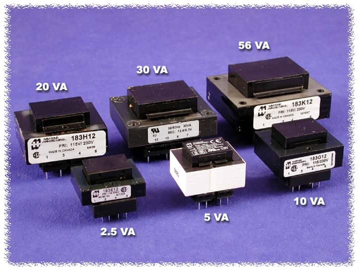 183K12 Heiz Hammond Trafo 56VA Uf 12,6V/4,4A Uf 6,3V/8,8A PCB