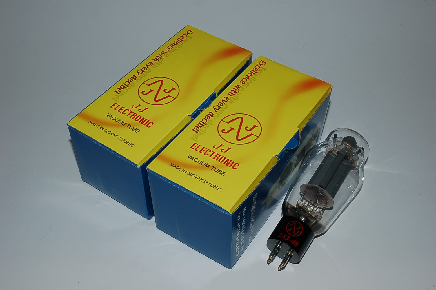 2A3-40 JJ matched tube Pair Ser.No.:        Röhren