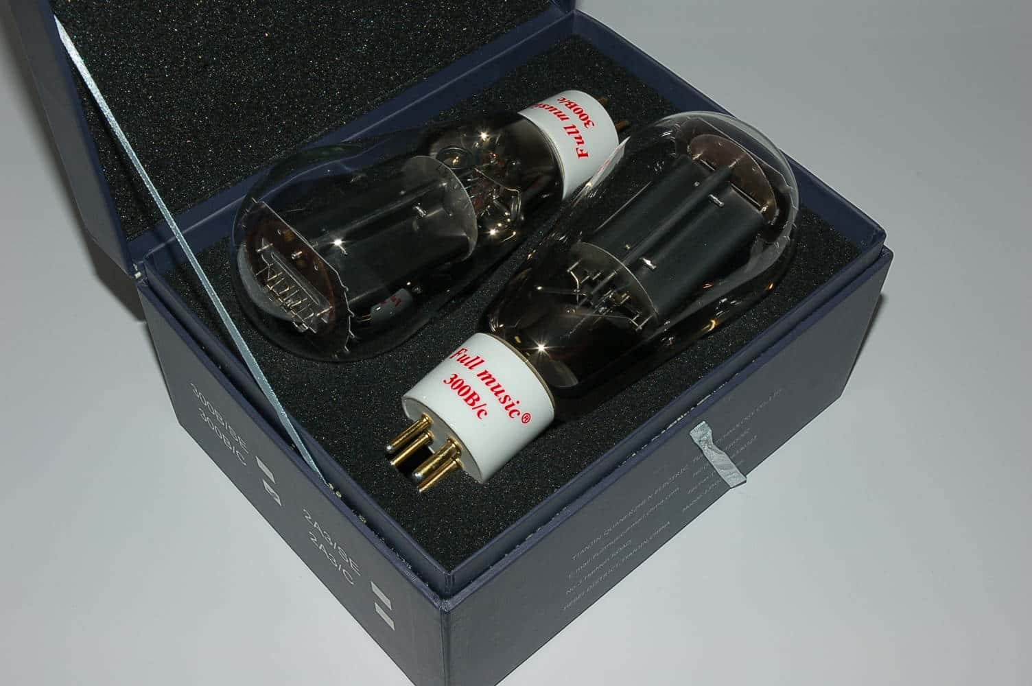 300B/C TJ Fullmusic Globeshape factory matched tube pair