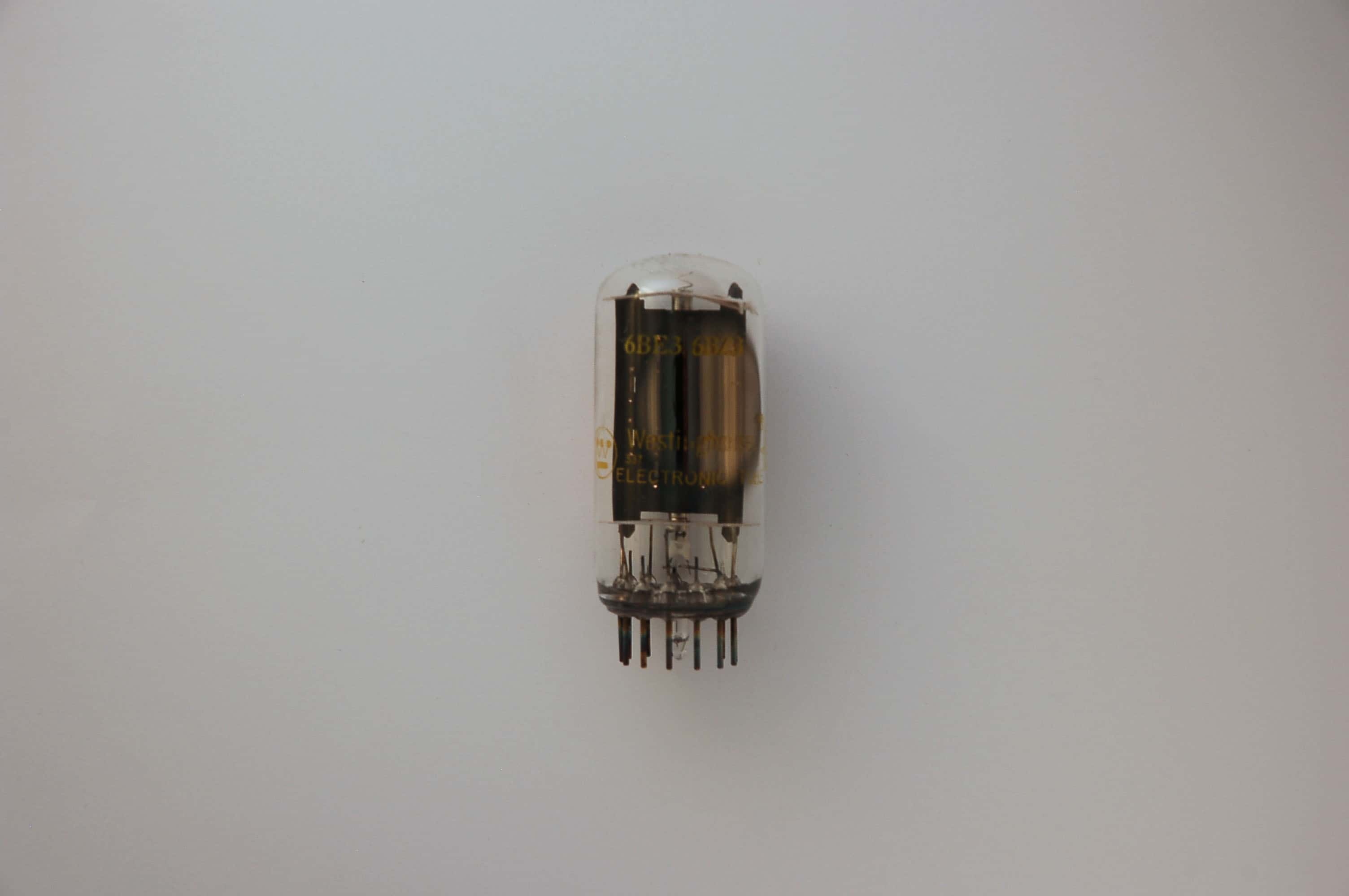 6BE3 Röhre Gleichrichter B12C Uf 6,3V