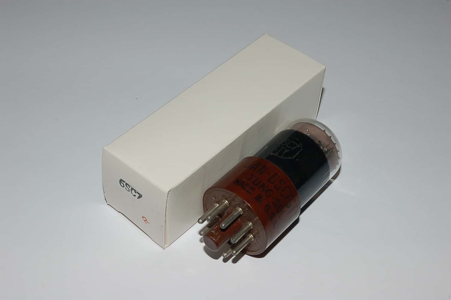 6SC7GT Röhre Doppeltriode Oktal Uf 6,3V