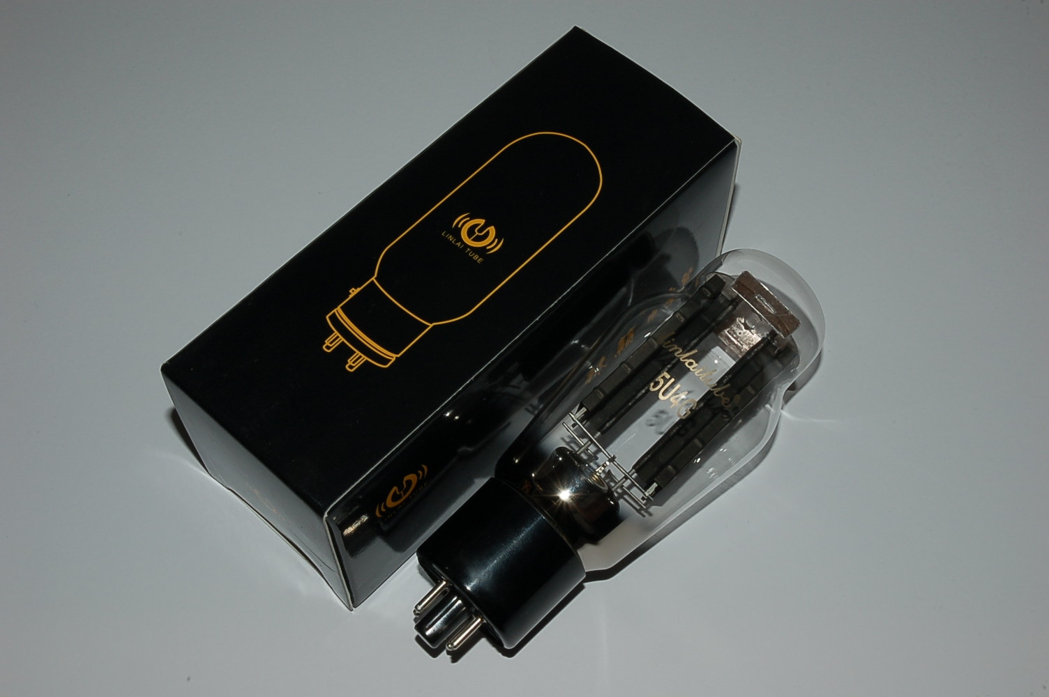 274B Linlai black Plate tube 2-Wege Röhrengleichrichter