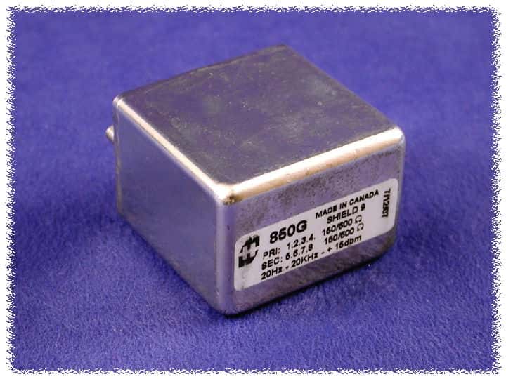 850NA Hammond Audio Übertrager 600/150-10k/40k Ohm Line