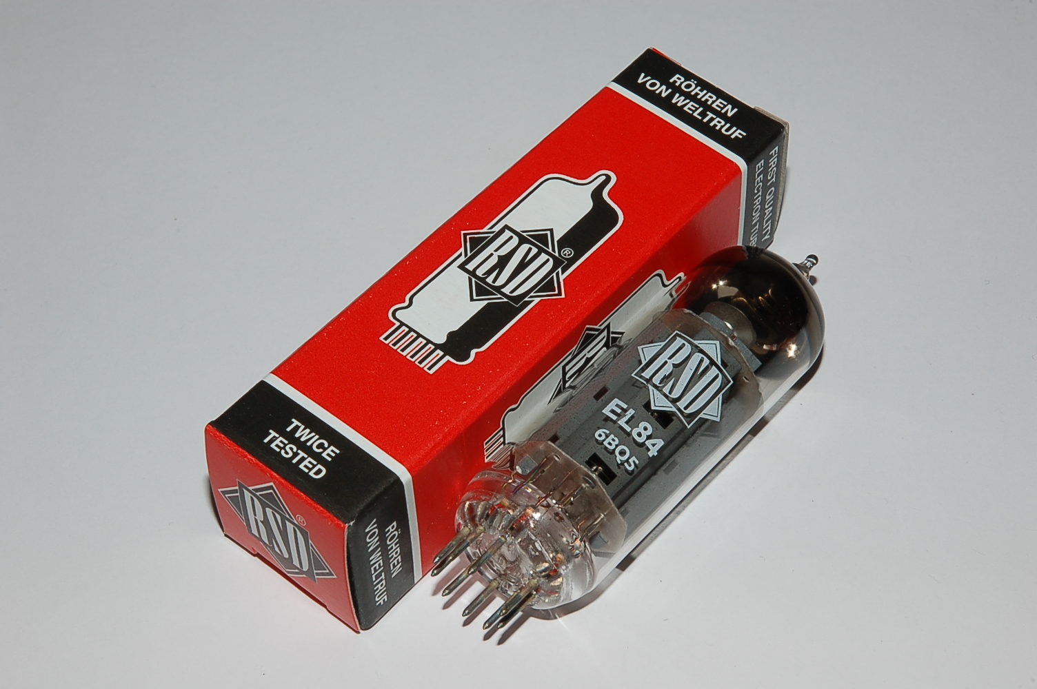 EL84 RSD NOS tube Pentode