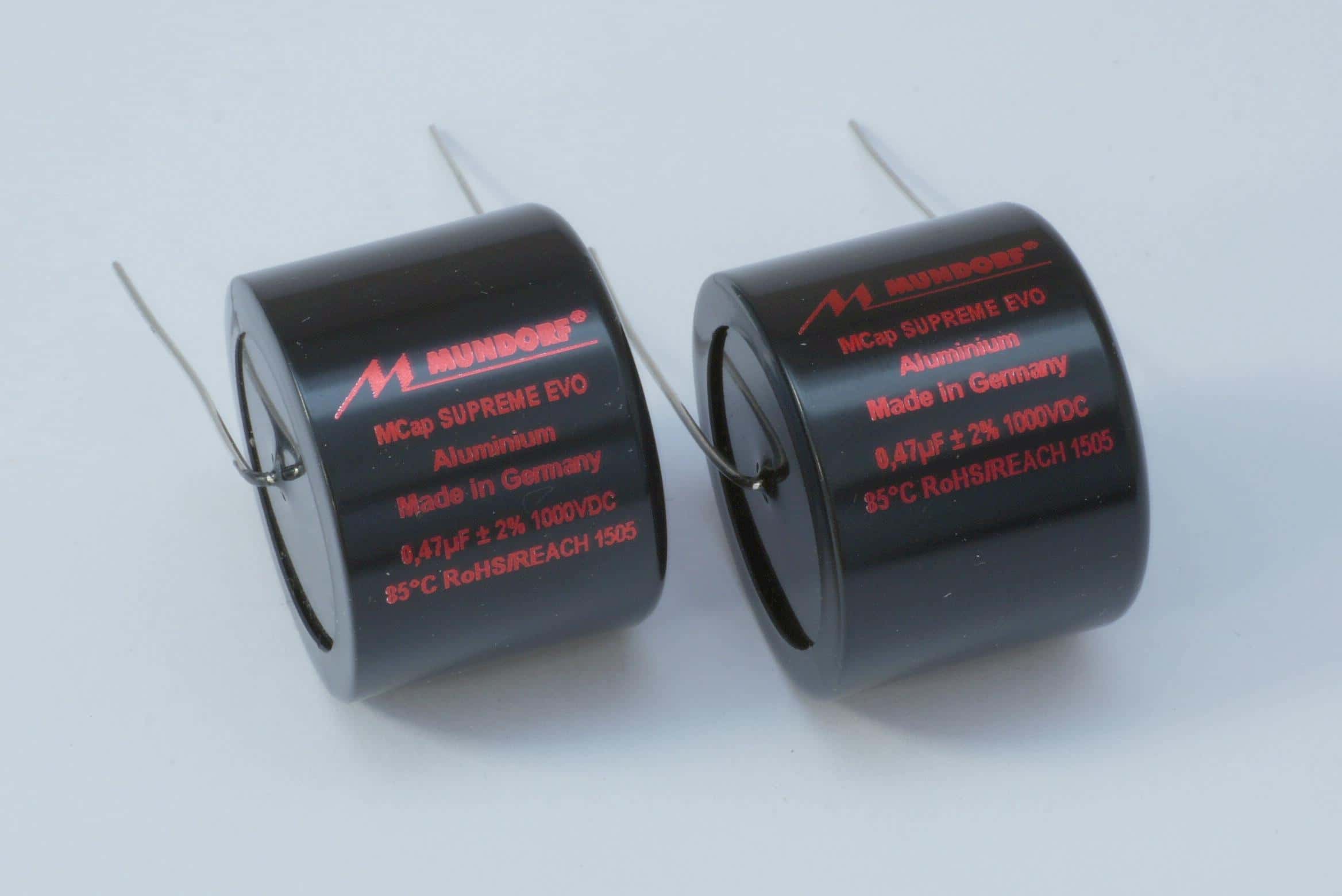 0,47uF Mundorf MCAP 1000V 2% Supreme EVO ALU Cap 31x23mm