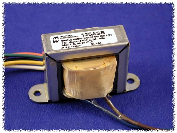 125ASE Hammond SE Übertrager 2,5k 5k 10k universal 25mA 3W