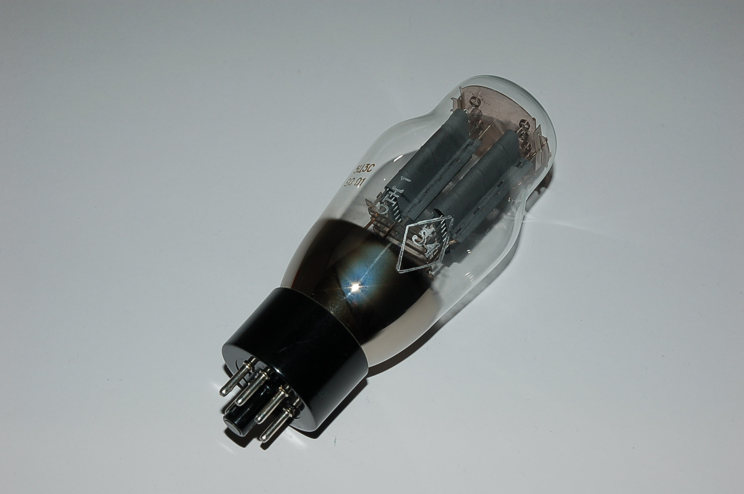 5U4GSED (=5Z3S) winged =C= 2-way rectifier tube