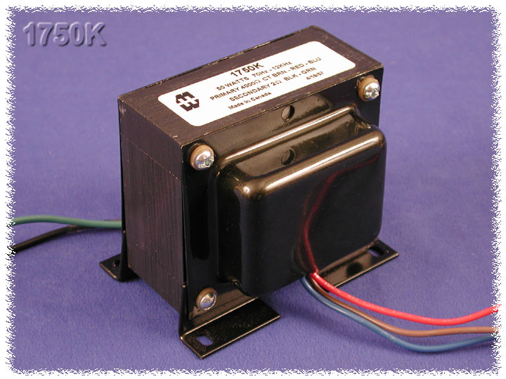 Hammond1750K PP-Übertrager 50W Fender Super Rev.125A9A,022855