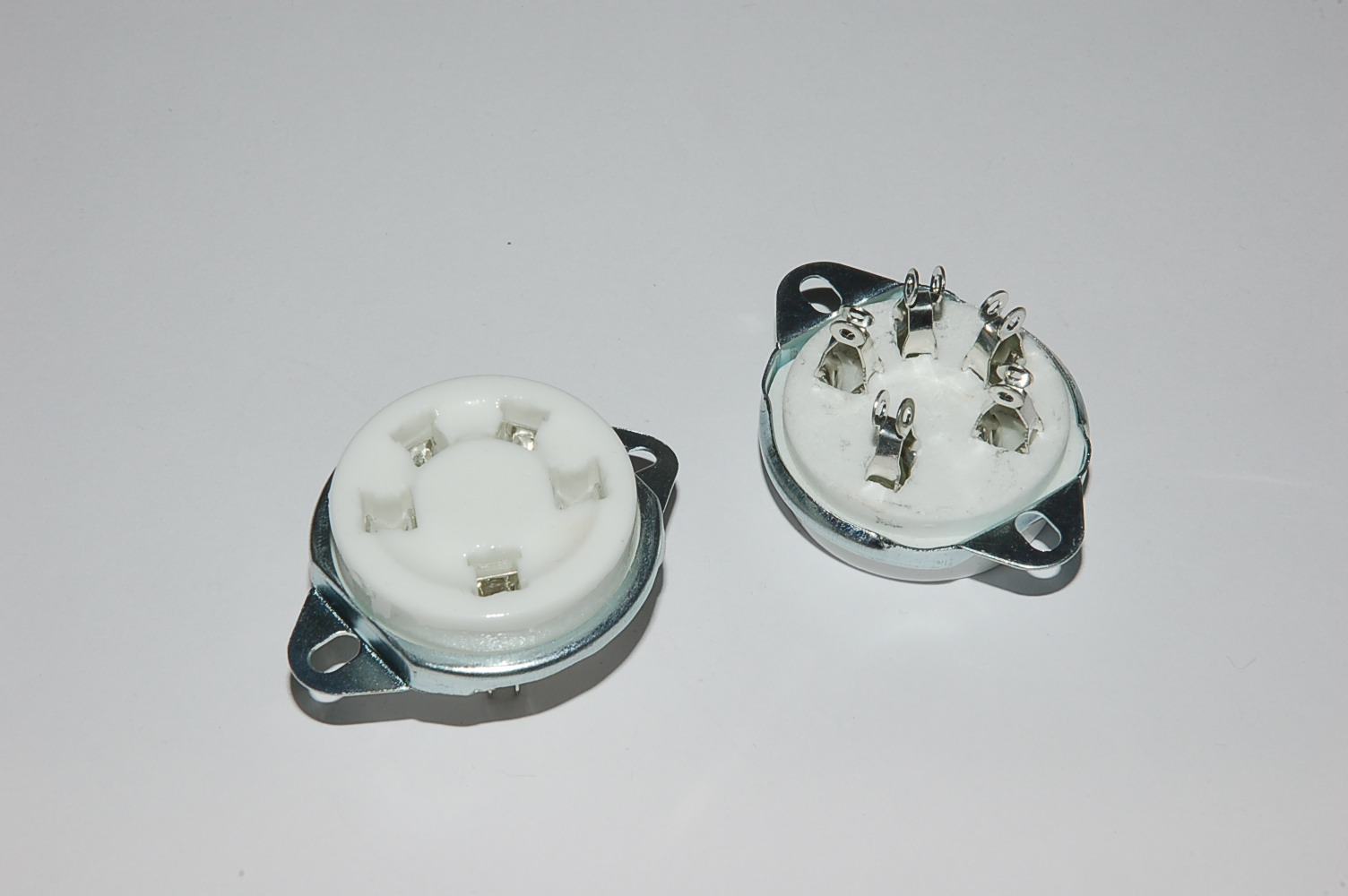 UX5/UX-5 klein Draht-/Chassis 5pin Fassung für 807,...