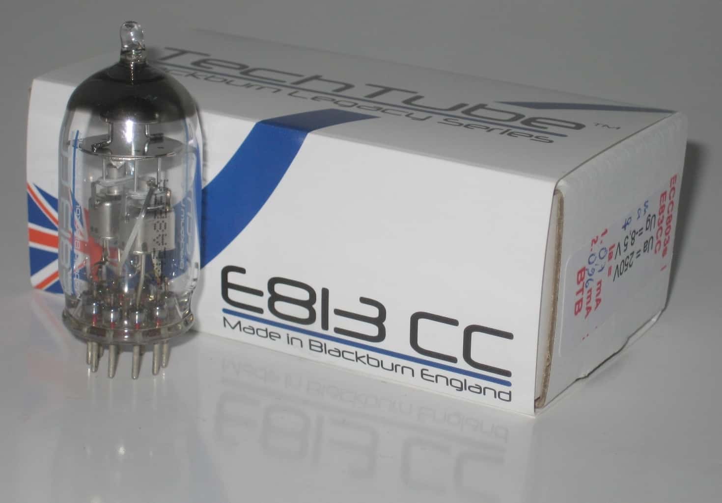 E813CC (~ECC803s/E83CC) tube Blackburn valve made in UK