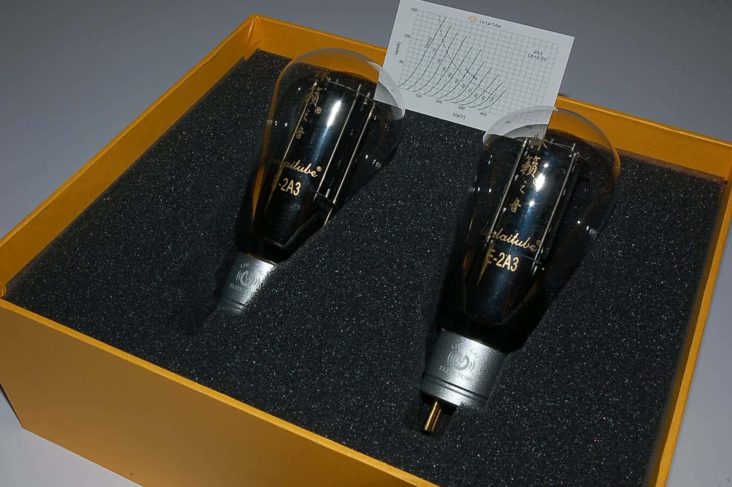 E-2A3 Linlai E-Series Triode factory matched Pair tubes