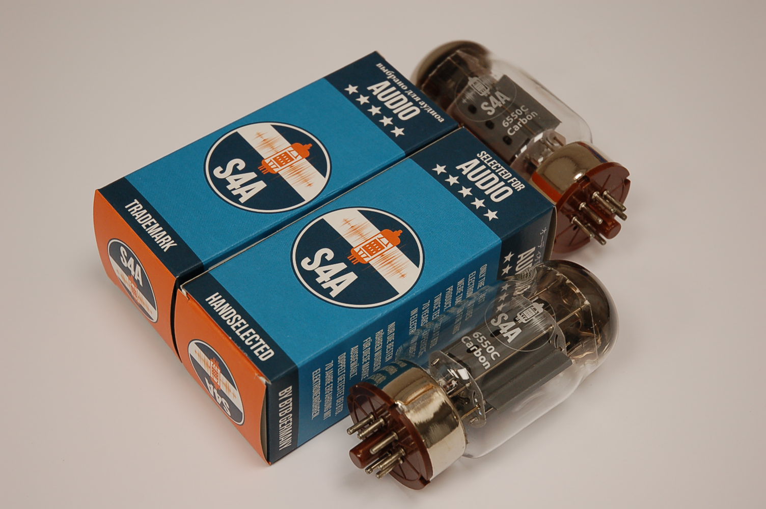 6550C Pair S4A Carbon tubes handselektiertes Paar