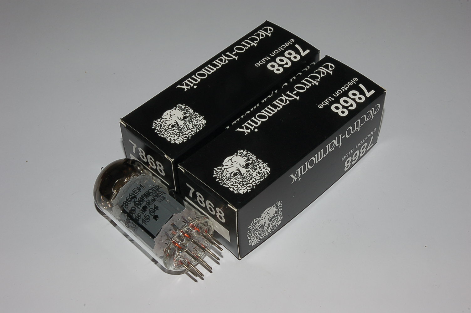 7868EH Beam Power Tube Röhren BTB matched Pair