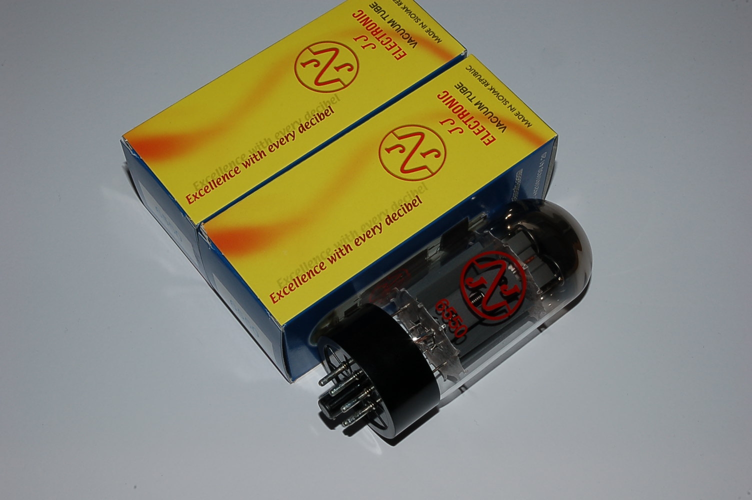 6550JJ Pair Red Label tubes Röhren BTB matched Paar