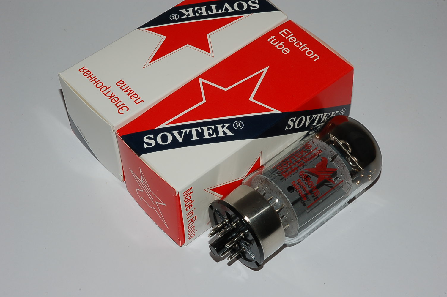 6550WE Pair Sovtek tubes Röhren BTB matched Paar
