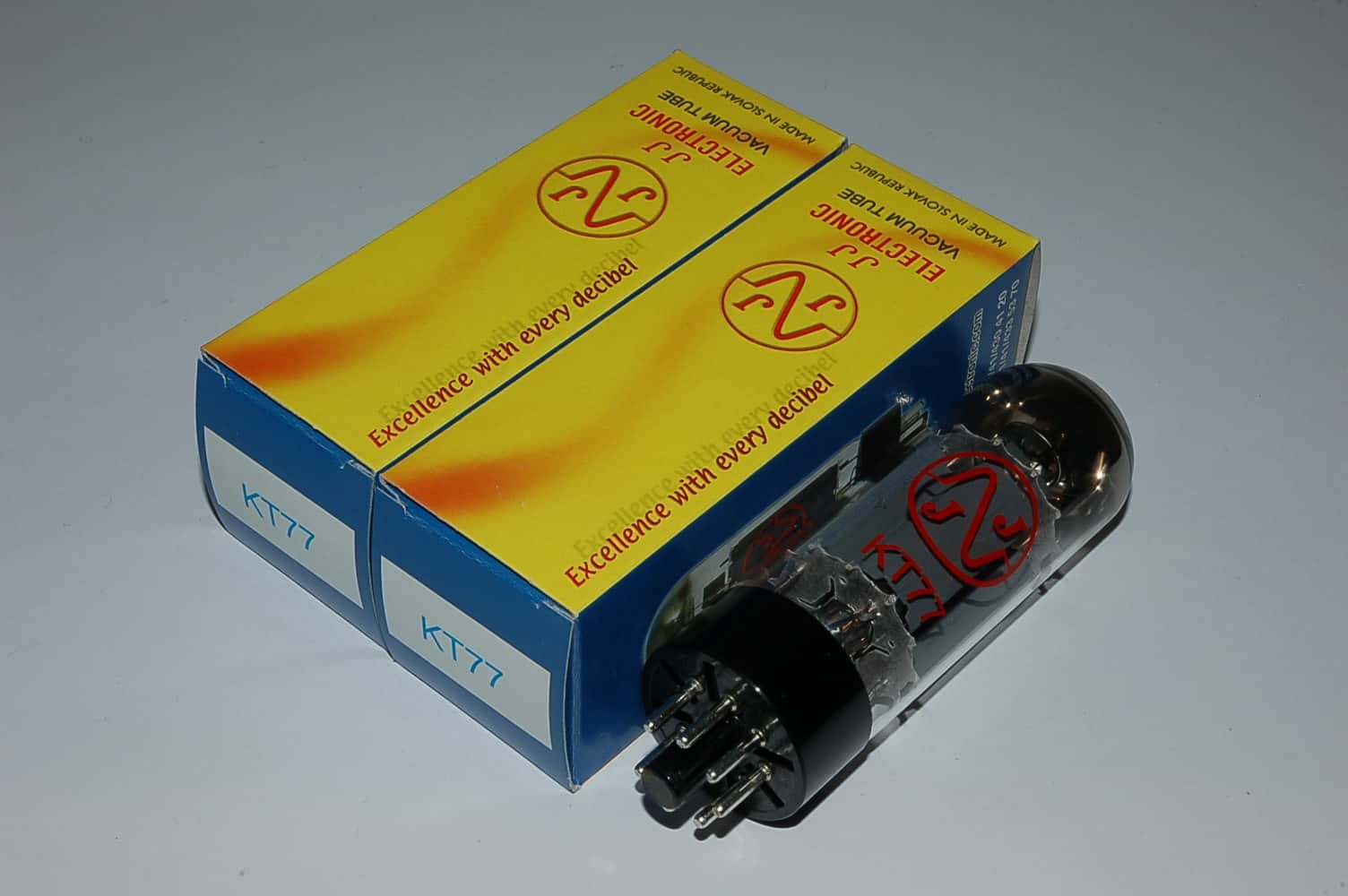 KT77JJ Pair Red Label tubes Röhren BTB matched Paar