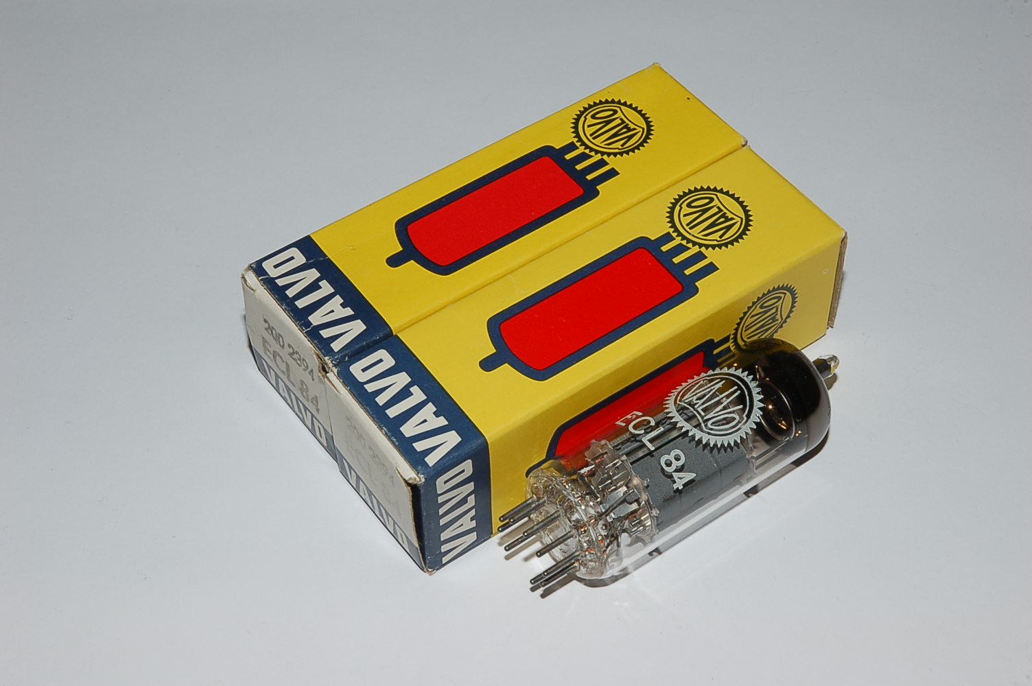 ECL84 Pair Input Driver EL12SE Röhren BTB matched Paar