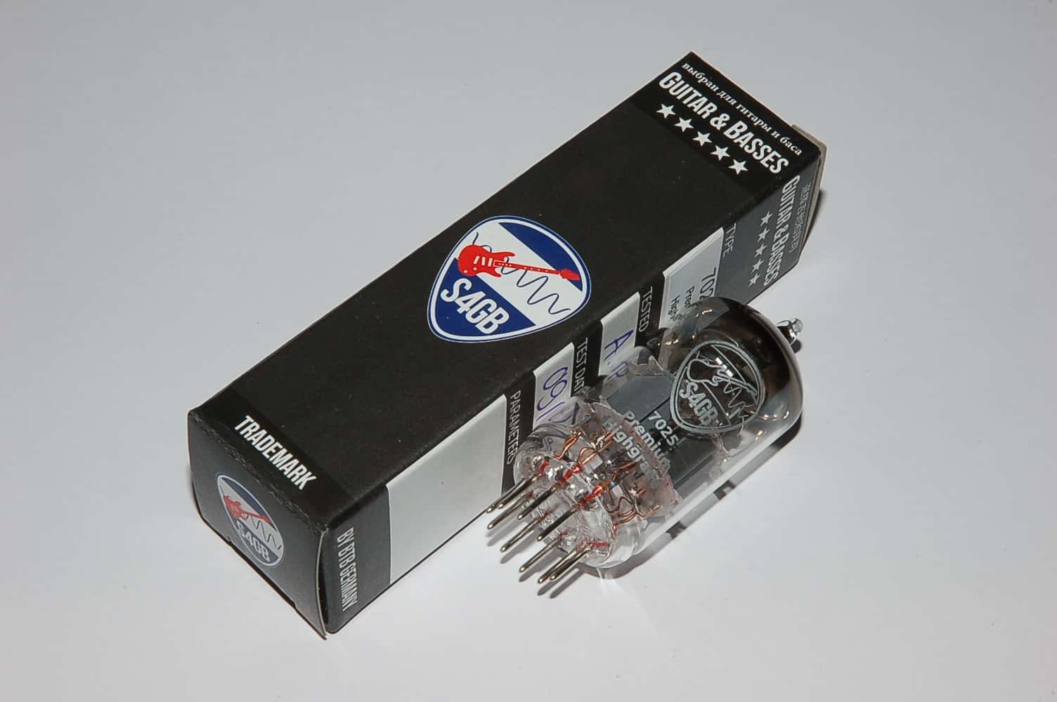 7025 Premium S4GB tube Röhre handselected for Guitar&Basses