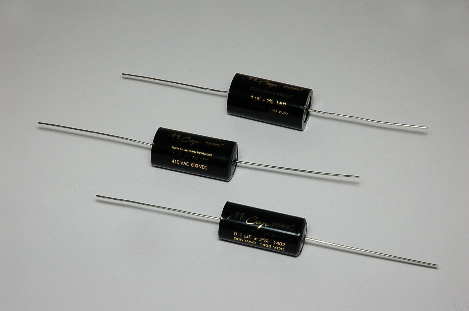 Filmcap 0,1uF/1400V  17x36mm Mundorf MKP MCAP Supreme