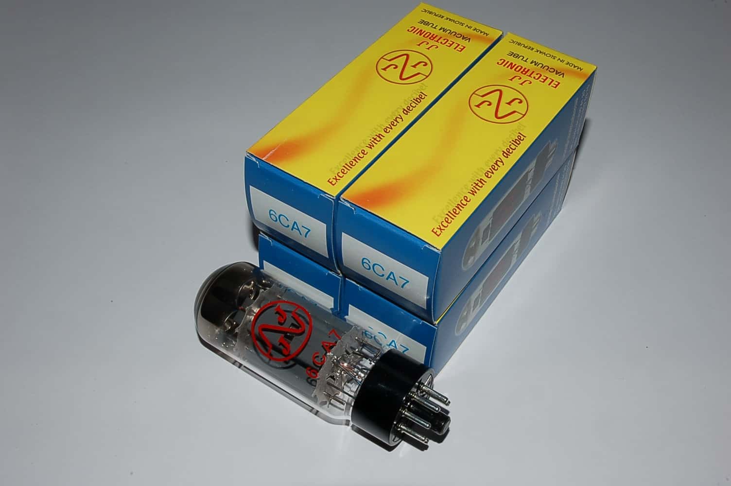 6CA7JJ Quad Beam Power tubes Röhren BTB matched Quartett