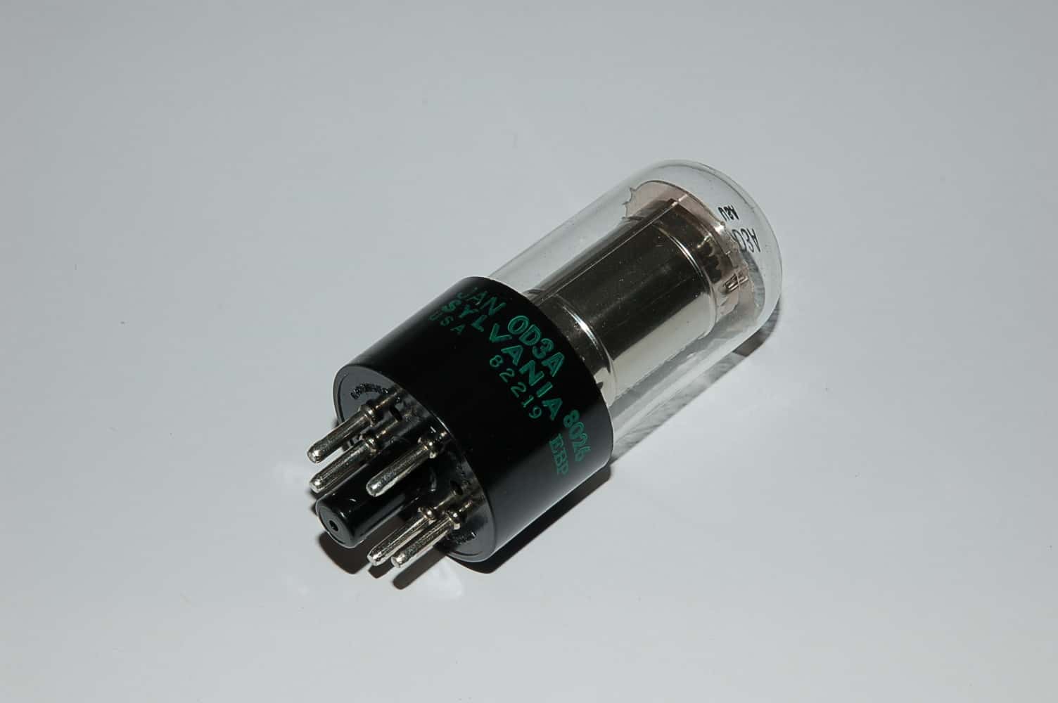 0D3 Röhre = VR150 Regler Oktal 150V