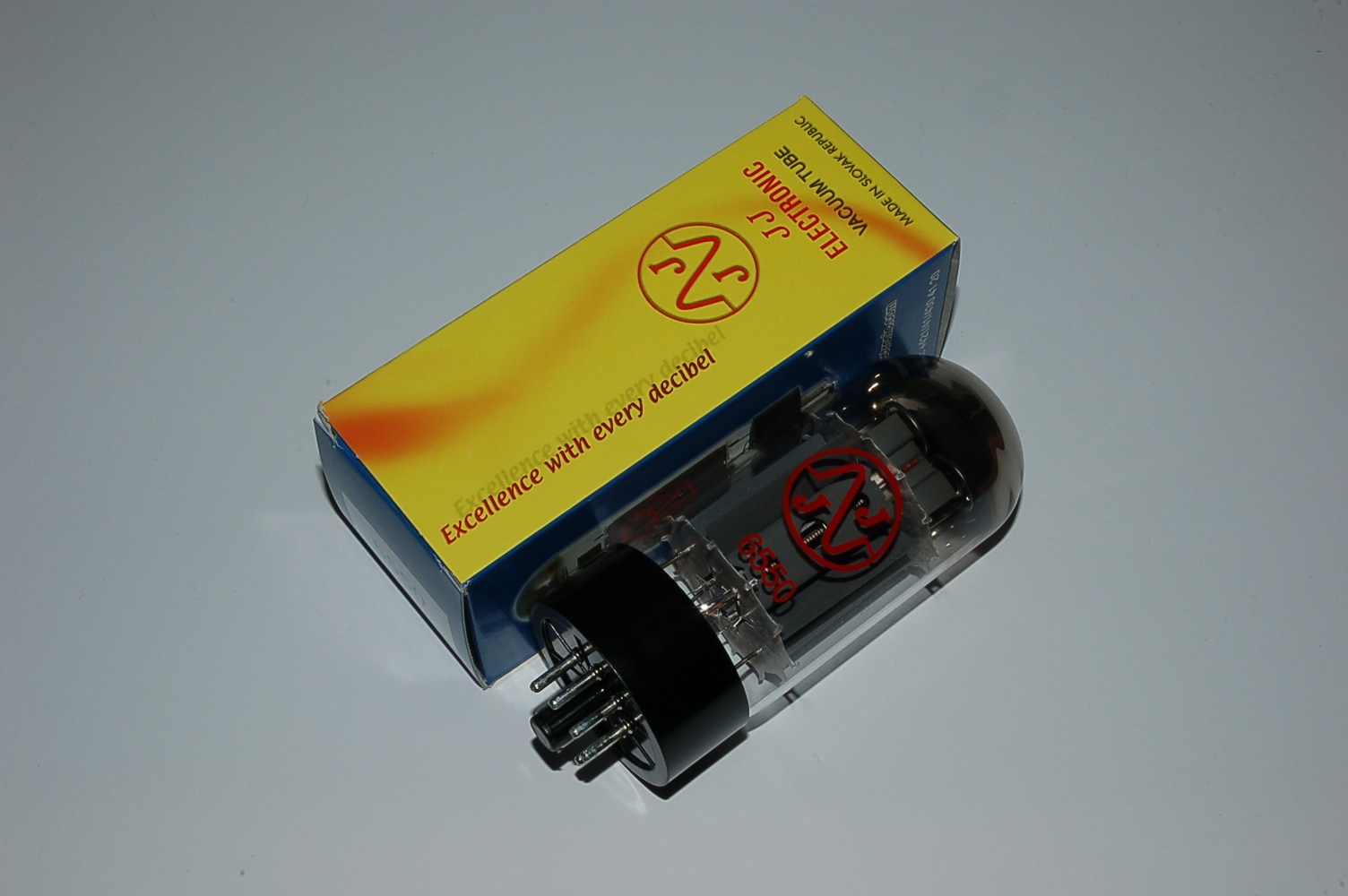 6550JJ Red Label Power tube Röhren BTB matched Sextett