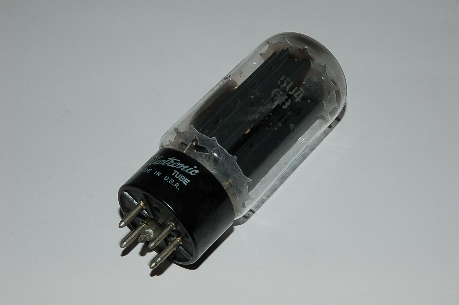 5U4GB NOS straight glas
