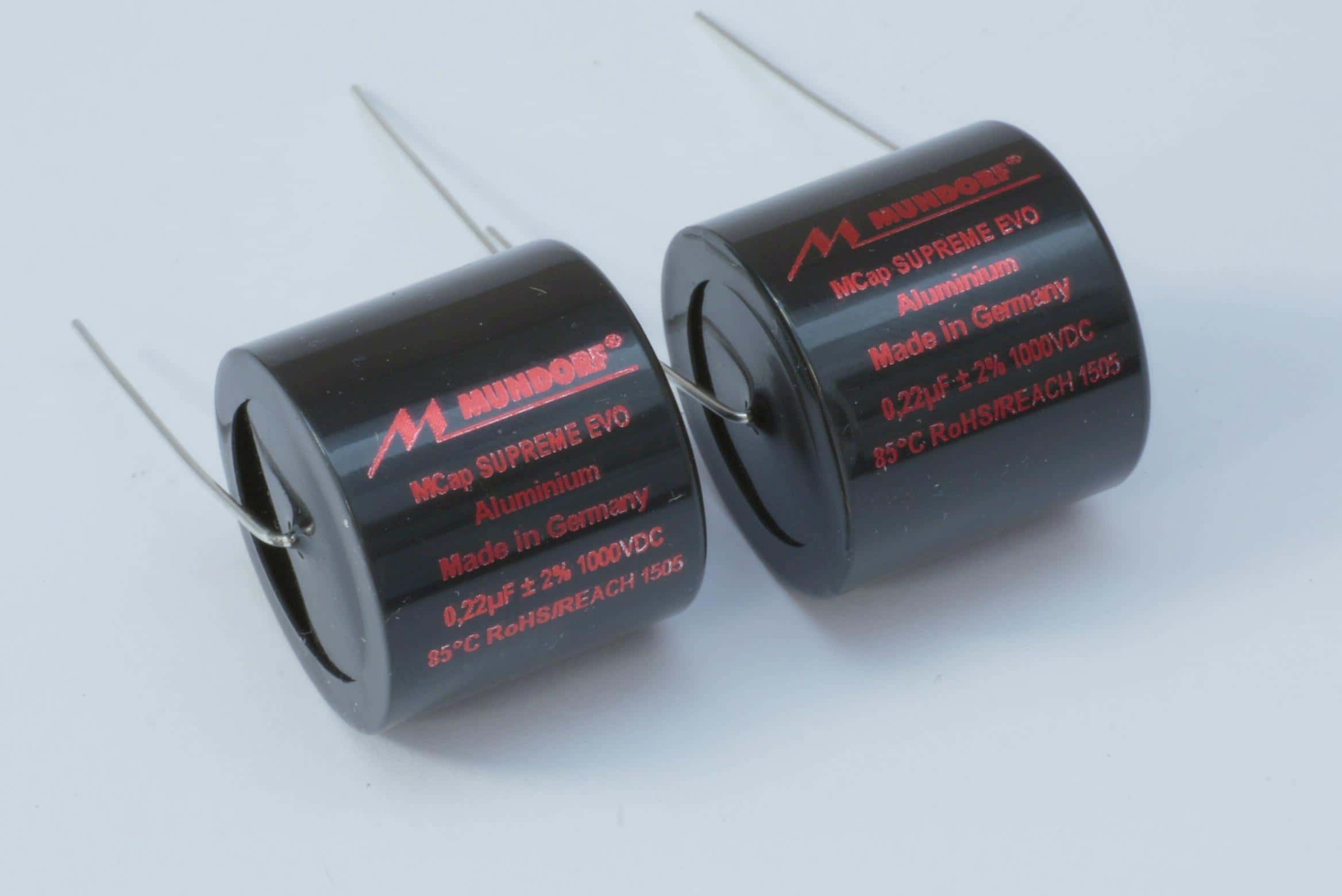 0,015uF Mundorf MCAP 1000V 2% Supreme EVO ALU Cap 14x14mm