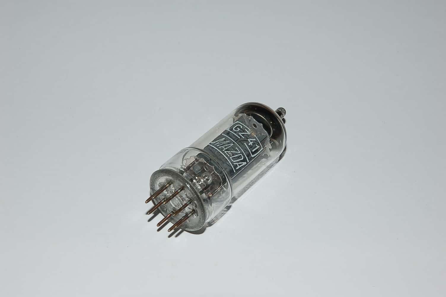 GZ41 Röhre Gleichrichter B8A Uf 6,3V