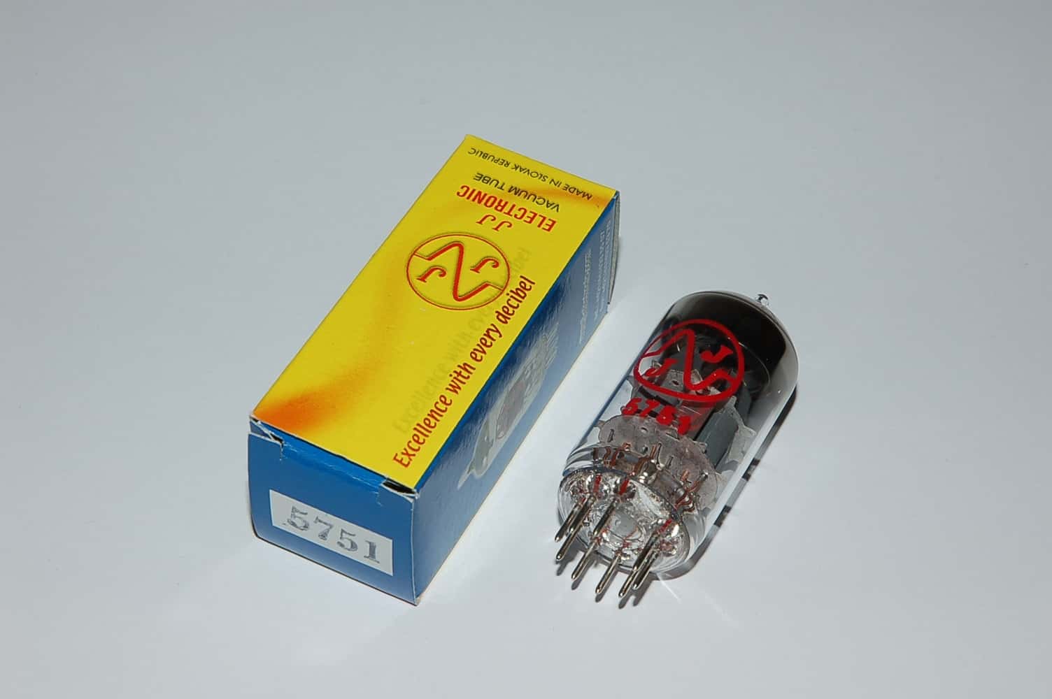 5751JJ tube Doppeltriode niedriger Gain als ECC83 Röhre