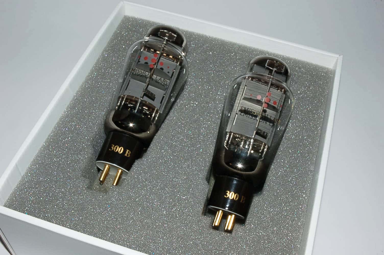 300B EML Emission Labs tubes factory matched pair    S/N: