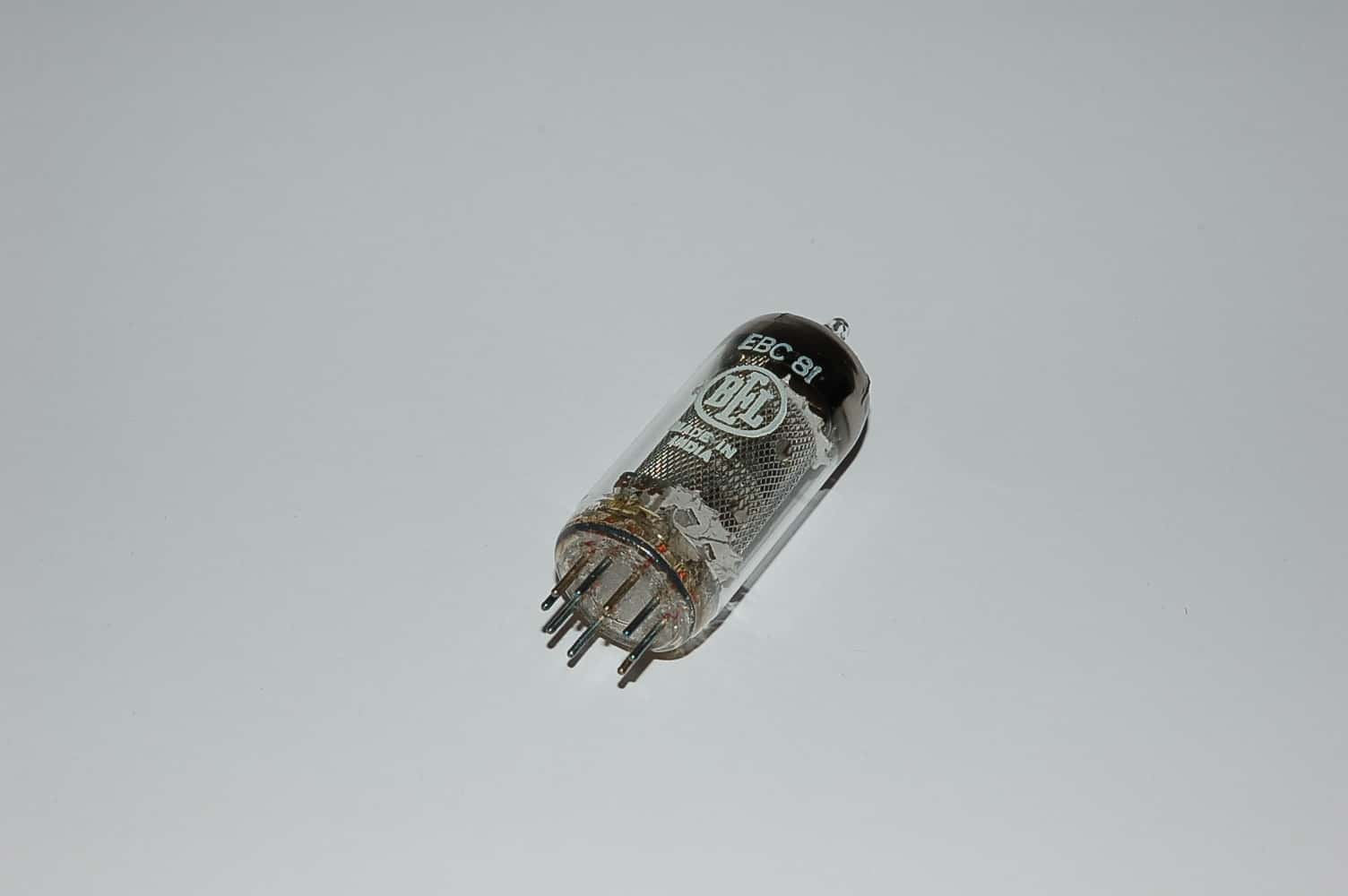 EBC81 Röhre = 6BD7 Diode-Triode Noval 6,3V