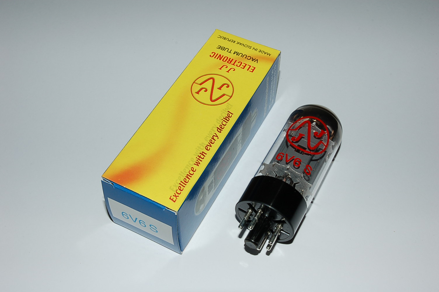 6V6S JJ (=7184) Red Label tube