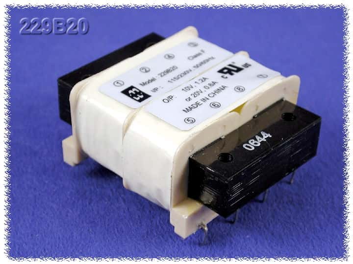 229D40 Hammond Trafo 48VA 40V/1,2A oder 20V/2,4A Print