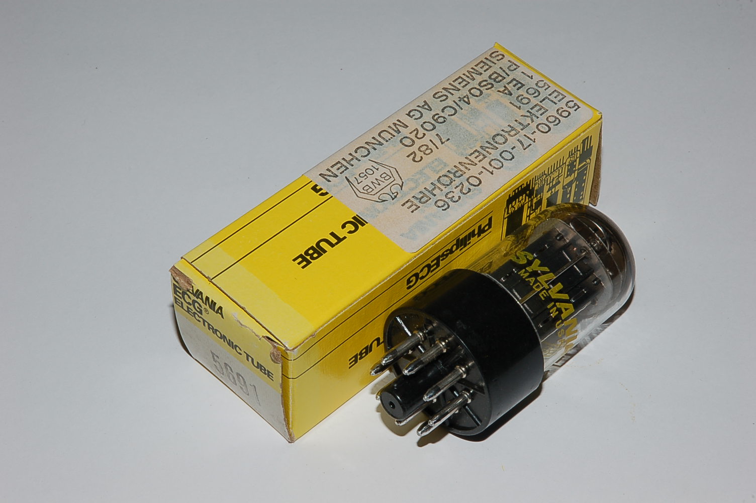 5691 (=6SL7WGT, CV569, 6113) Audio doubletriode