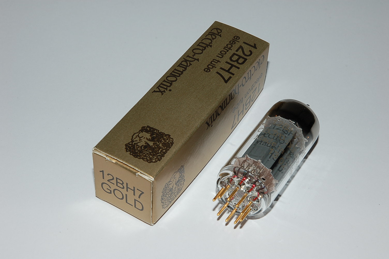 12BH7A EHX Gold  double Triode V1+low mic+lownoise Röhren Set