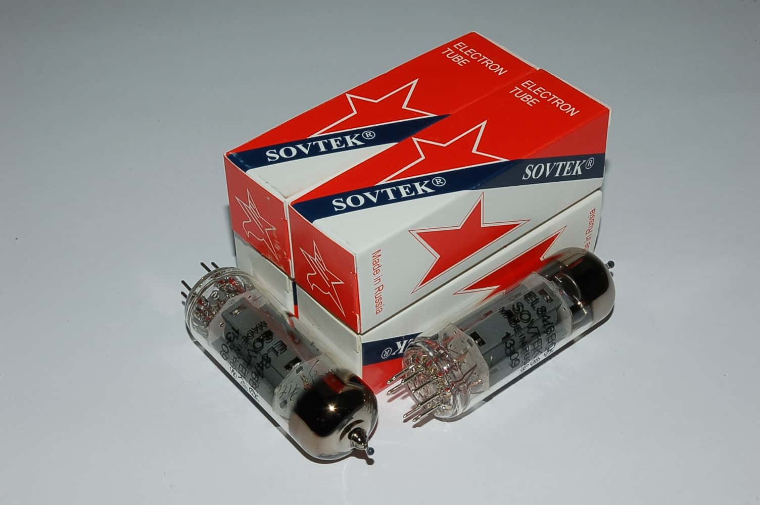 EL84 Sovtek Original Quad Röhren BTB matched Quartett