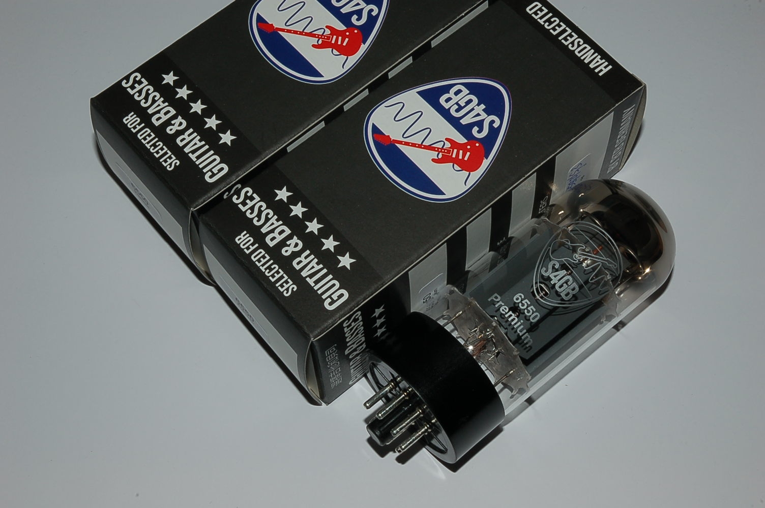 6550 Premium Röhren S4GB tubes Röhren BTB matched Pair